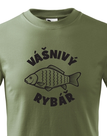 Dětské triko Vášnivý rybář