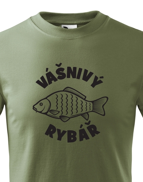 Dětské triko Vášnivý rybář