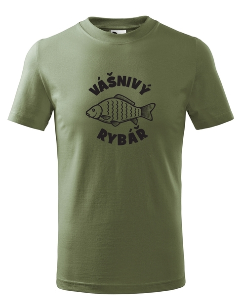 Dětské triko Vášnivý rybář