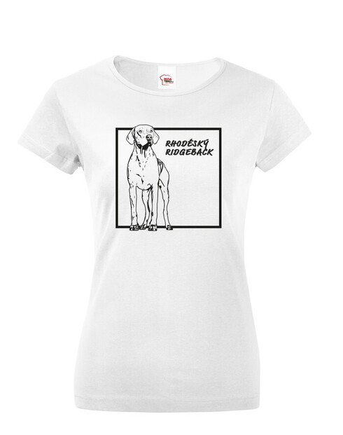 Dámské tričko Rhodéský ridgeback 2