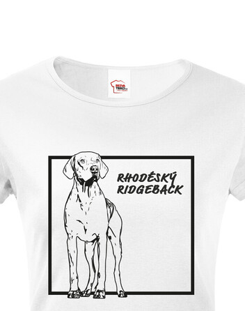 Dámské tričko Rhodéský ridgeback 2