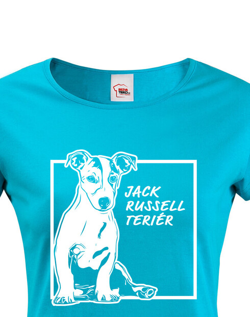 Dámské tričko Jack Russell teriér 2