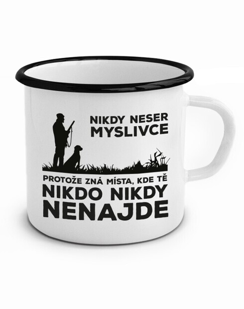 Plecháček Nikdy neser myslivce