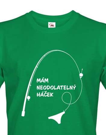 Rybářské tričko Mám neodolatelný háček