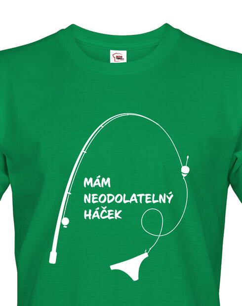 Rybářské tričko Mám neodolatelný háček