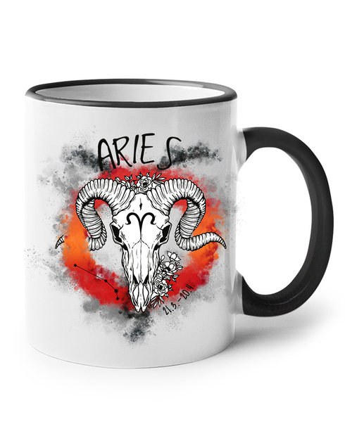 Hrneček se znamením zvěrokruhu Beran