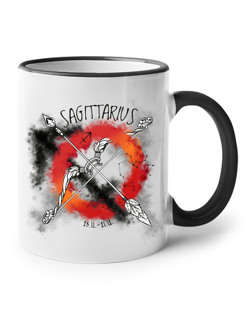 Hrneček se znamením zvěrokruhu Střelec