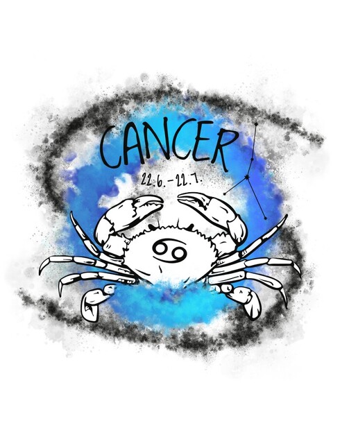 Hrneček se znamením zvěrokruhu Rak