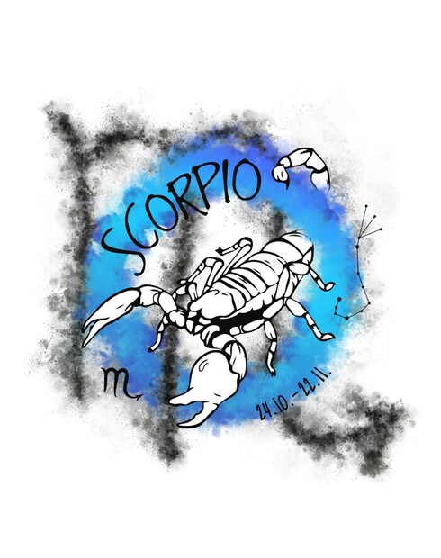 Hrneček se znamením zvěrokruhu Štír