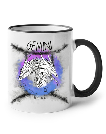 Hrneček se znamením zvěrokruhu Blíženci