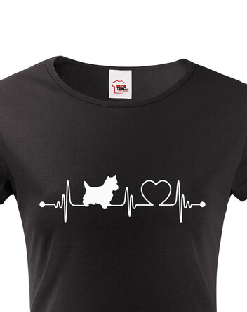 Dámské tričko Westík tep