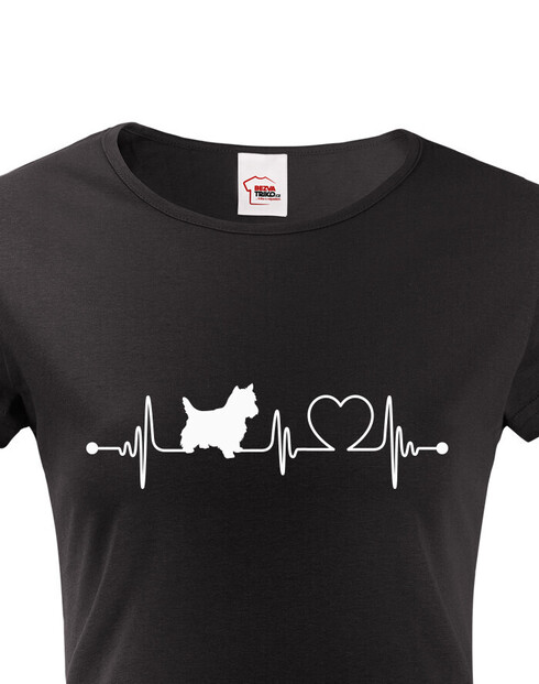 Dámské tričko Westík tep