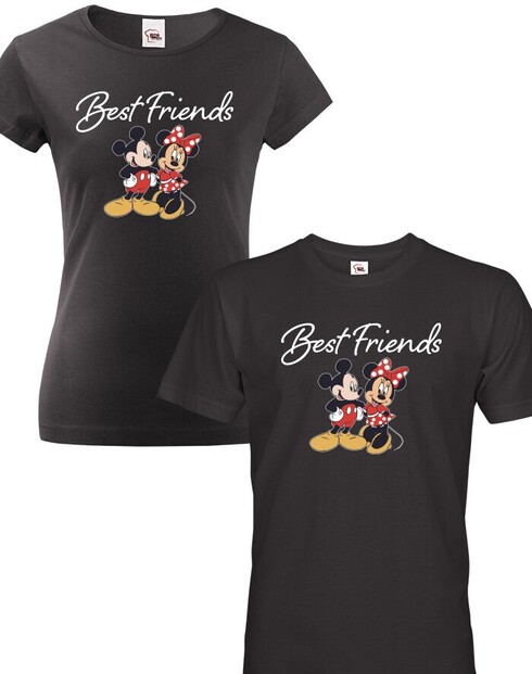 Párová trička Mickey a Minnie