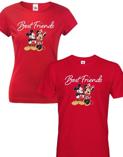 Párová trička Mickey a Minnie