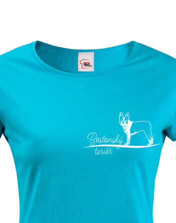 Dámské tričko Bostonský teriér