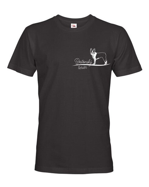 Pánské tričko Bostonský teriér
