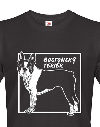 Pánské tričko Bostonský teriér 2