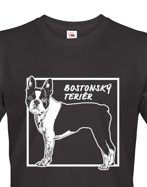Pánské tričko Bostonský teriér 2