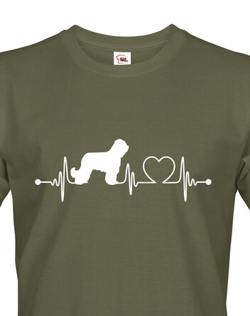 Pánské tričko Briard tep