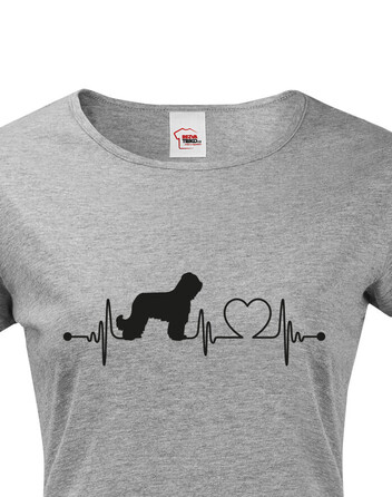 Dámské tričko Briard tep