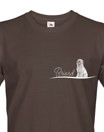 Pánské tričko Briard