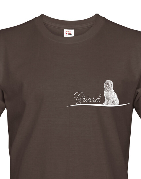 Pánské tričko Briard