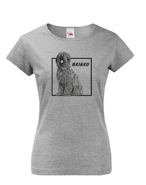 Dámské tričko Briard 2