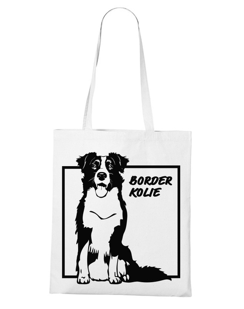 Plátěná taška Border kolie
