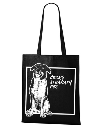 Plátěná taška Český strakatý pes