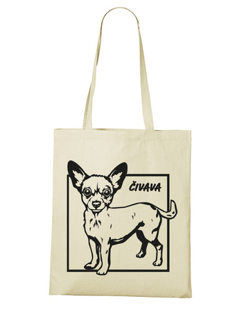 Plátěná taška Čivava