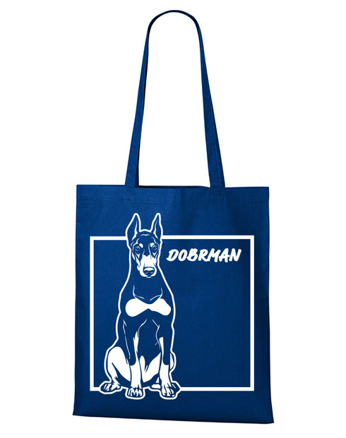 Plátěná taška Dobrman