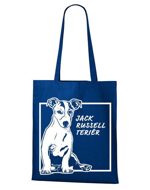 Plátěná taška Jack Russell teriér