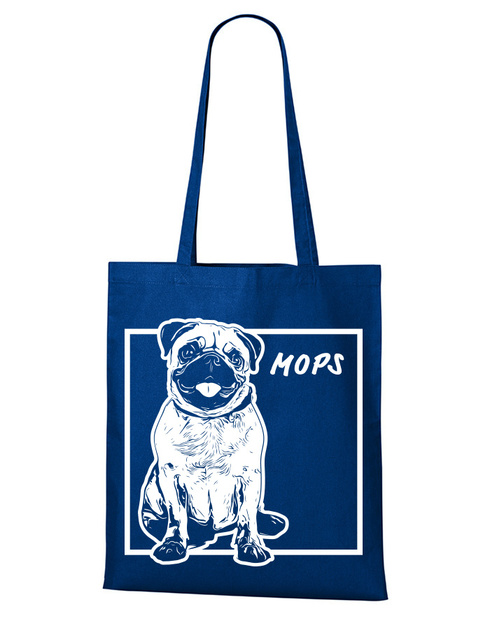 Plátěná taška Mops