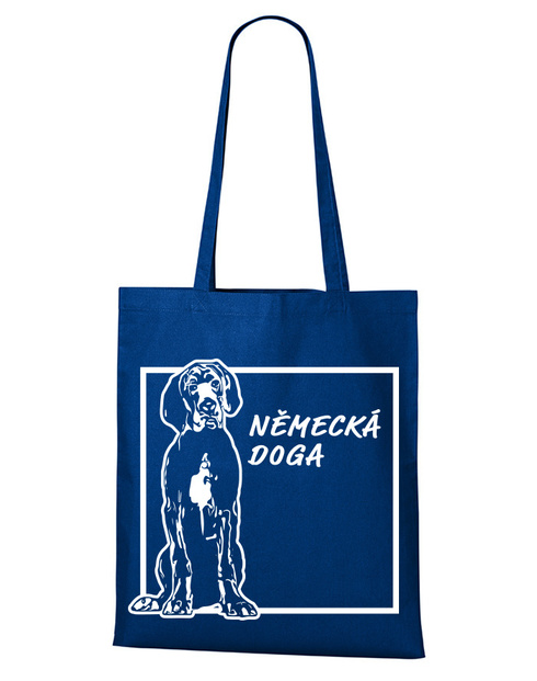 Plátěná taška Německá doga