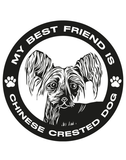 Hrnek Čínský chocholatý pes