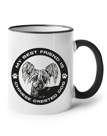 Hrnek Čínský chocholatý pes