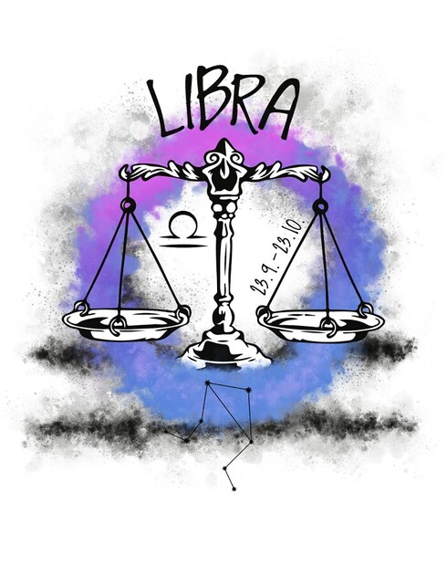 Hrneček se znamením zvěrokruhu Váhy