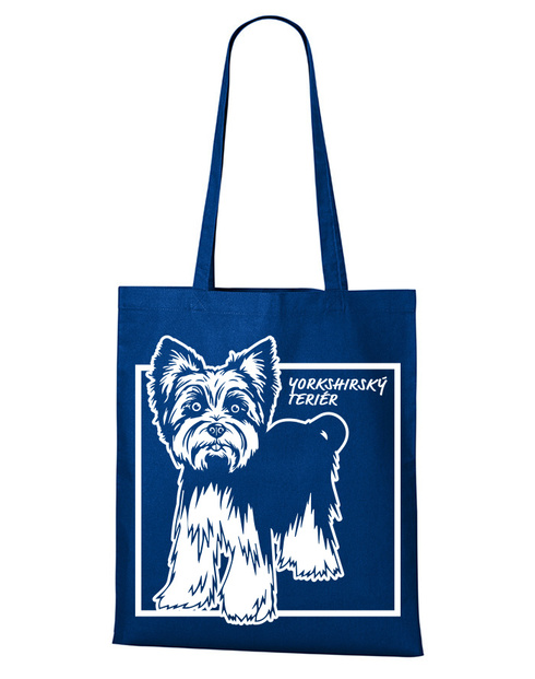 Plátěná taška Yorkšírsky teriér