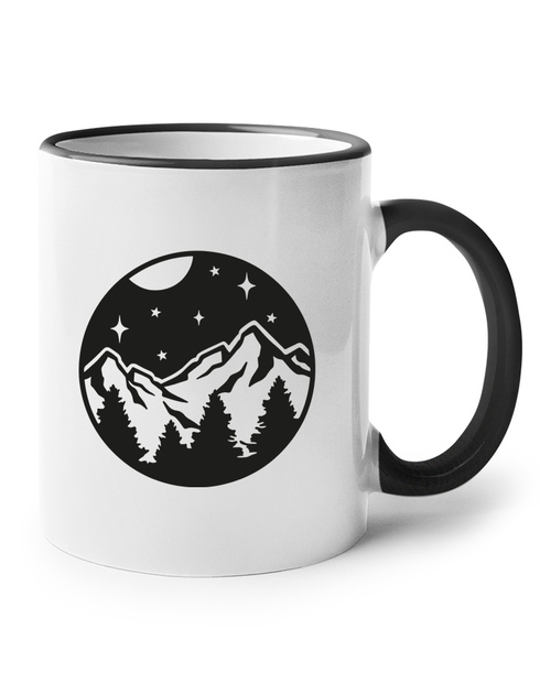 Keramický hrnek pro turisty - Hvězdná noc