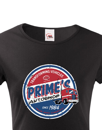 Dámské tričko Prime’s Autoshop