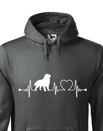 Pánská mikina Bernský salašnický pes tep