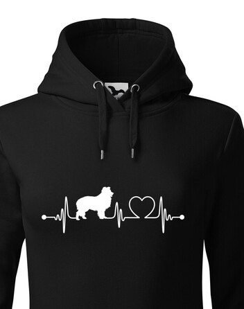 Dámská mikina Border kolie tep