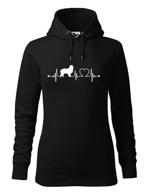 Dámská mikina Border kolie tep
