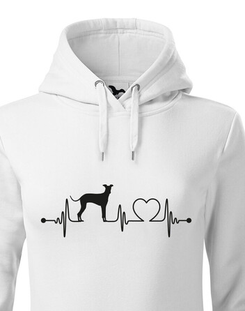 Dámská mikina Italský chrtík tep