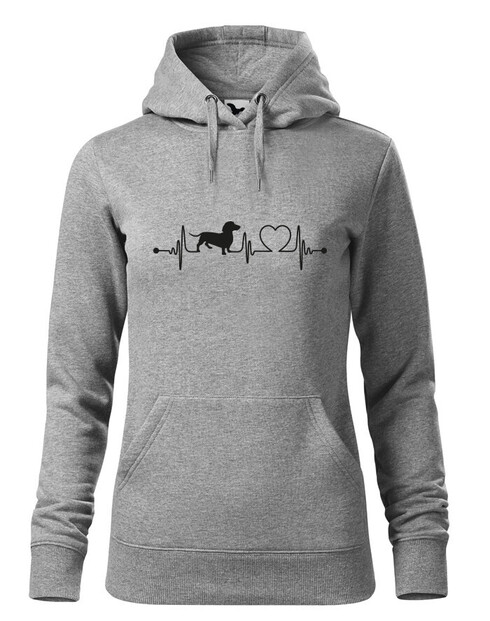 Dámská mikina Jezevčík tep