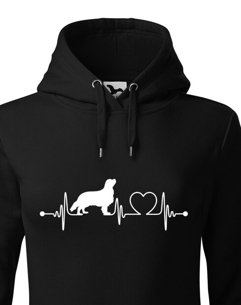 Dámská mikina Kavalír King Charles španěl tep