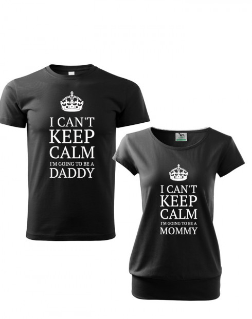 Párová trika pro budoucí maminku a partnera