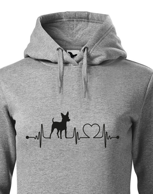 Dámská mikina Pražský krysařík tep