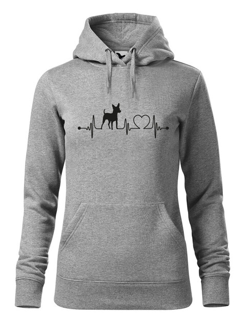 Dámská mikina Pražský krysařík tep