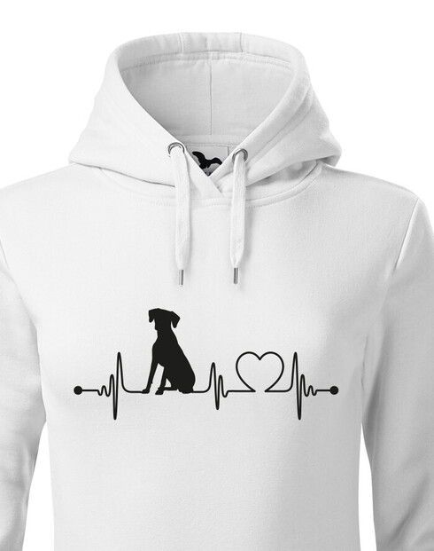 Dámská mikina Rhodéský ridgeback tep